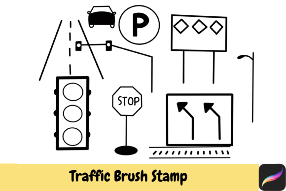 Bring Your Designs to Life: A Guide to Traffic Brush Stamps for Procreate