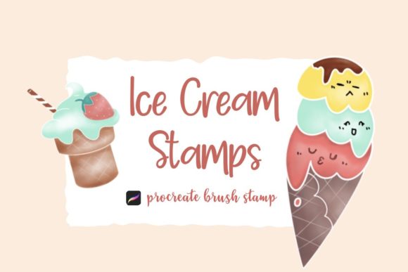 Cool & Creative: Using Ice Cream Stamps in Procreate