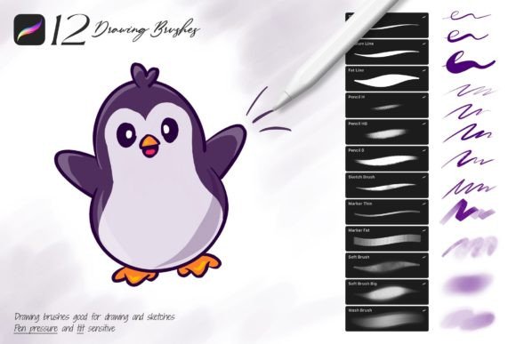 Drawing Procreate Brushes: The Ultimate Sketching Toolkit