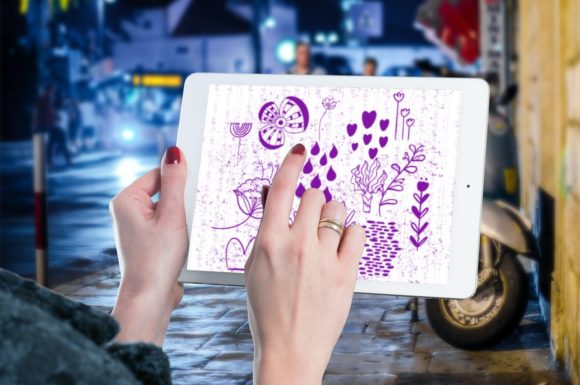 Elevate Your Procreate Projects with Modern Abstract Shapes
