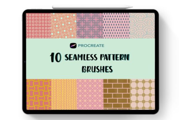 Procreate Brush: Background Pattern for Seamless Design