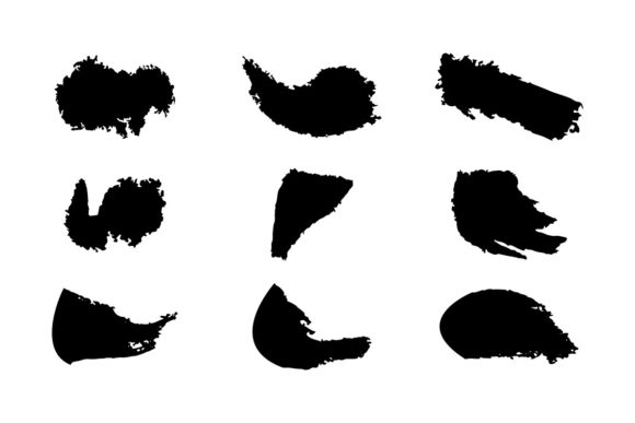 Stylish Handmade Art Brushes: Messy, Inky & Textured Illustrator Tools