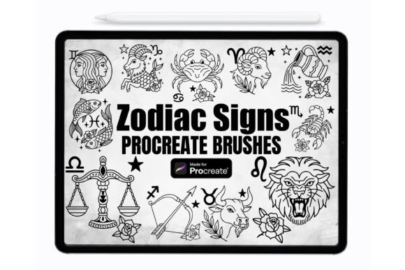 Zodiac Signs Procreate Brushes: A Creative Toolkit
